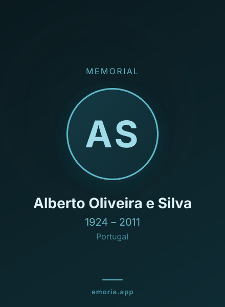 Memorial portrait of Alberto Oliveira e Silva