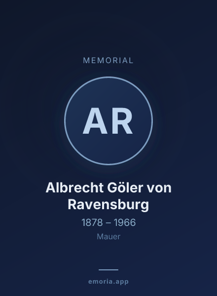 Memorial portrait of Albrecht Göler von Ravensburg