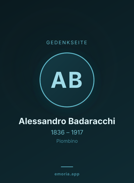Gedenkportrait von Alessandro Badaracchi