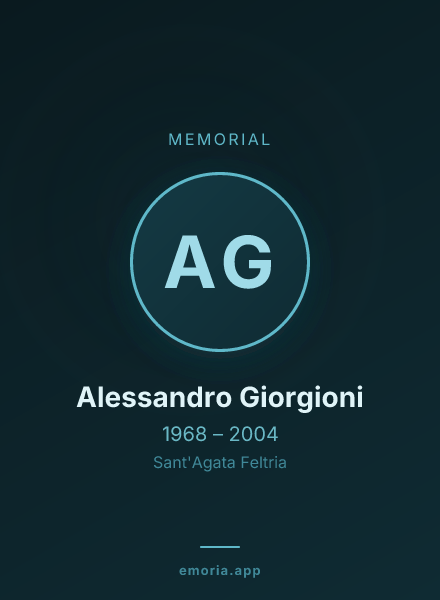 Memorial portrait of Alessandro Giorgioni