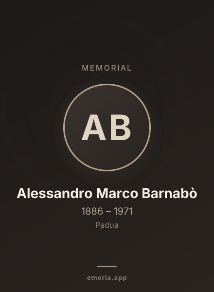 Memorial portrait of Alessandro Marco Barnabò