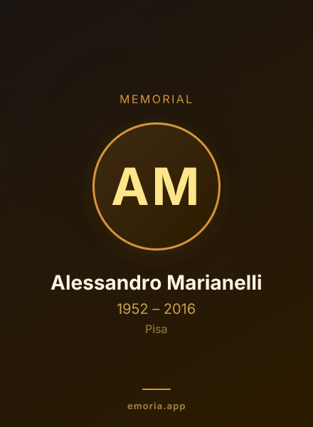 Memorial portrait of Alessandro Marianelli