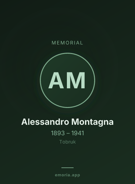 Memorial portrait of Alessandro Montagna