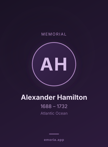 Memorial portrait of Alexander Hamilton