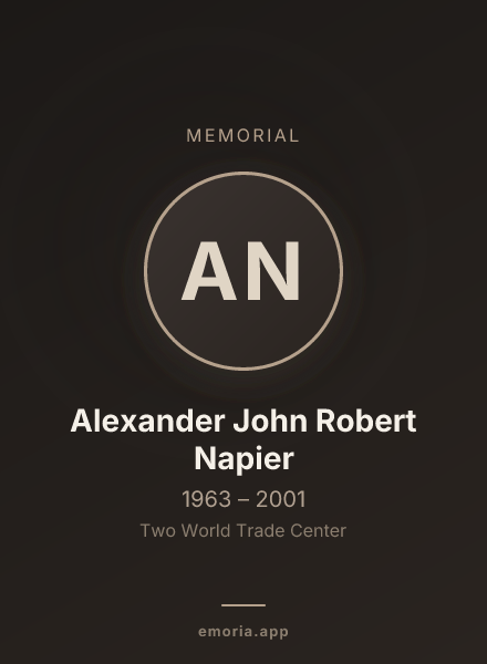 Memorial portrait of Alexander John Robert Napier