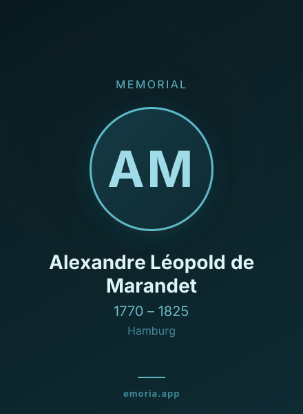 Memorial portrait of Alexandre Léopold de Marandet