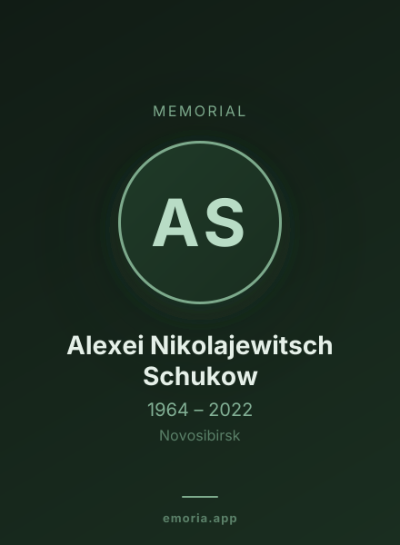 Memorial portrait of Alexei Nikolajewitsch Schukow