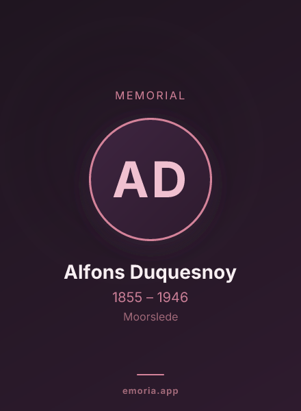 Memorial portrait of Alfons Duquesnoy