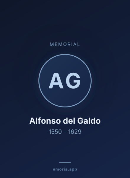 Memorial portrait of Alfonso del Galdo