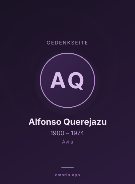 Gedenkportrait von Alfonso Querejazu