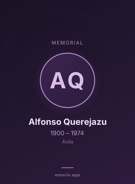 Memorial portrait of Alfonso Querejazu