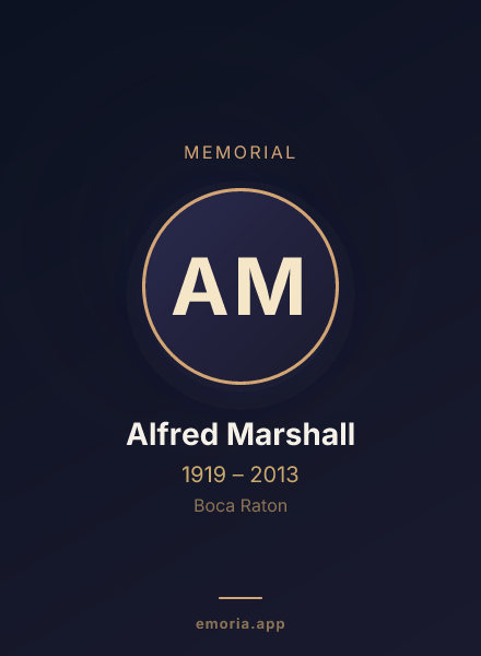 Memorial portrait of Alfred Marshall