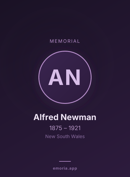 Memorial portrait of Alfred Newman