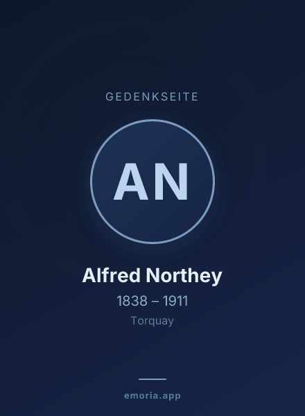 Gedenkportrait von Alfred Northey