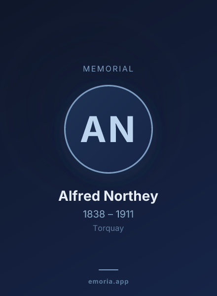 Memorial portrait of Alfred Northey