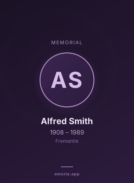 Memorial portrait of Alfred Smith