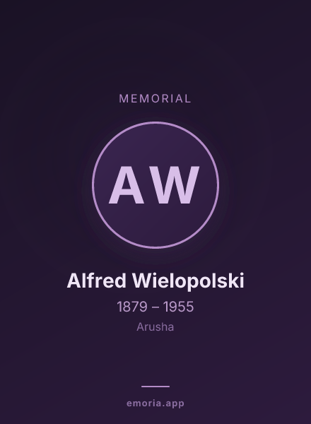 Memorial portrait of Alfred Wielopolski