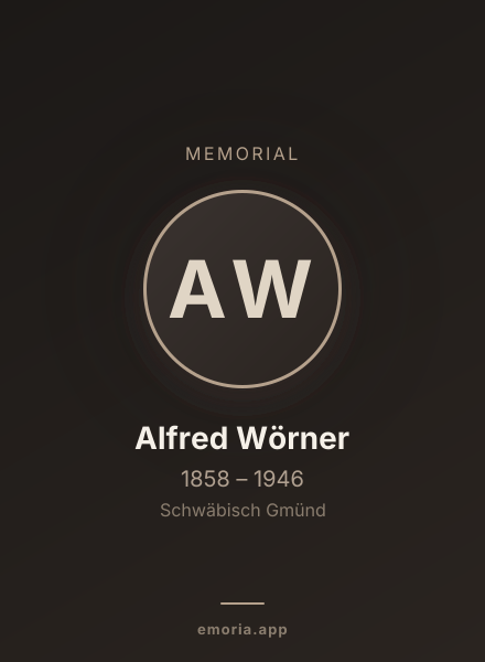 Memorial portrait of Alfred Wörner