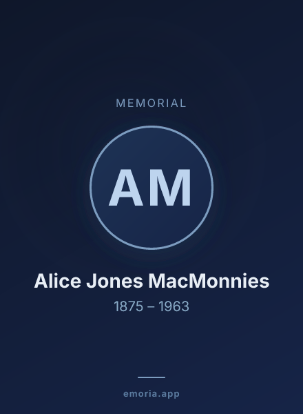 Memorial portrait of Alice Jones MacMonnies