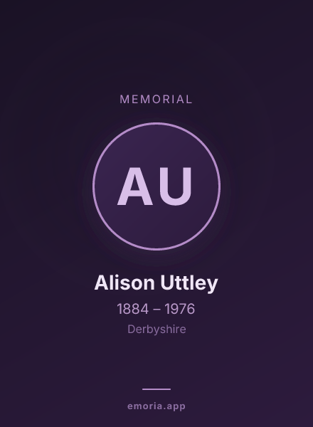 Memorial portrait of Alison Uttley