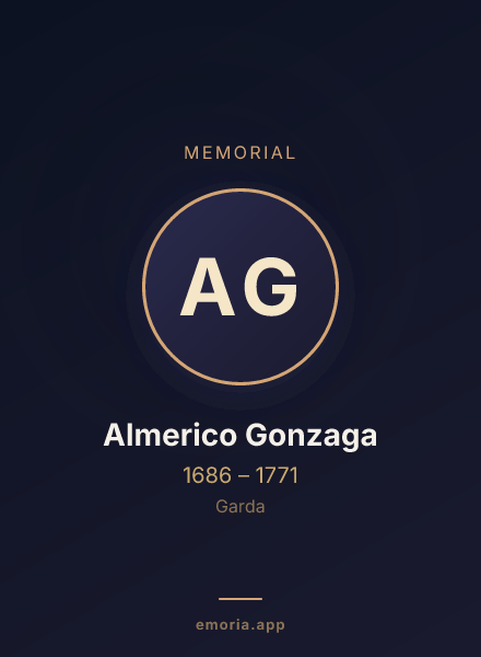 Memorial portrait of Almerico Gonzaga