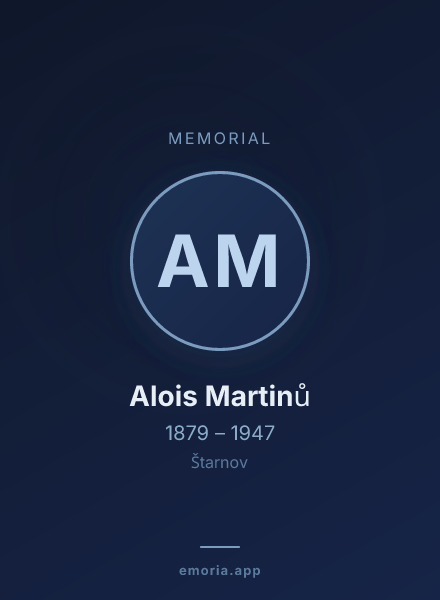 Memorial portrait of Alois Martinů