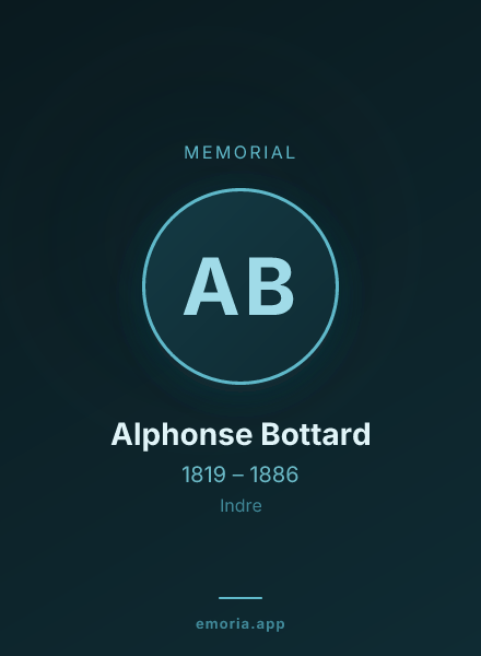 Memorial portrait of Alphonse Bottard