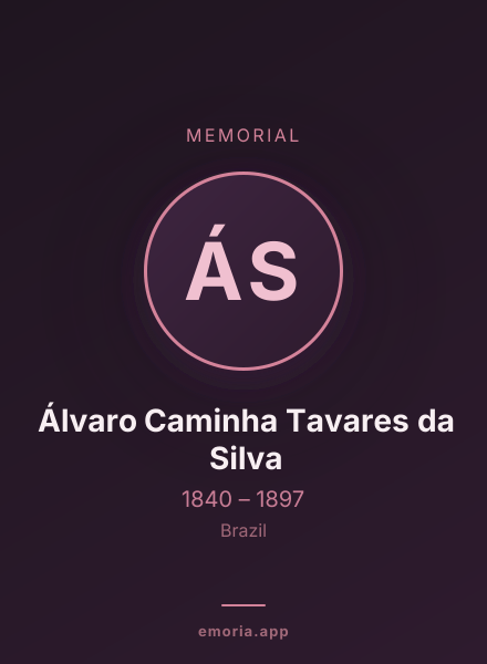 Memorial portrait of Álvaro Caminha Tavares da Silva