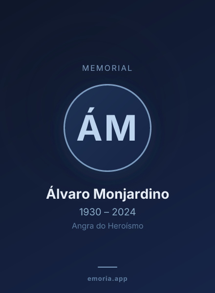 Memorial portrait of Álvaro Monjardino