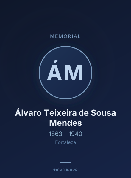 Memorial portrait of Álvaro Teixeira de Sousa Mendes