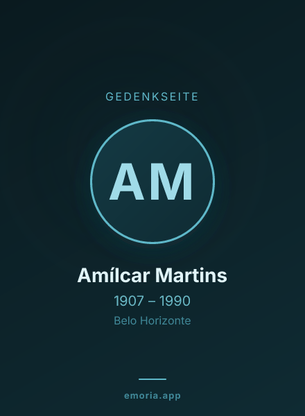 Gedenkportrait von Amílcar Martins