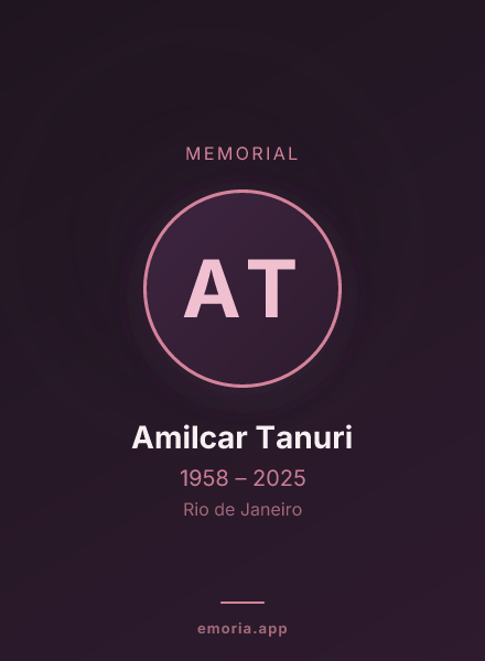 Memorial portrait of Amilcar Tanuri