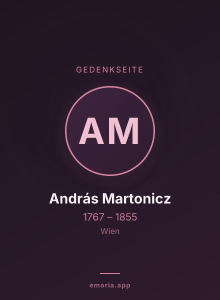 Gedenkportrait von András Martonicz