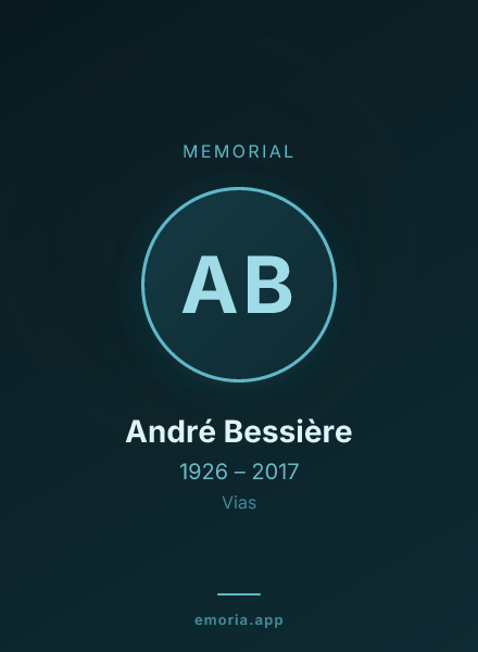Memorial portrait of André Bessière