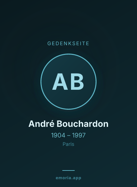 Gedenkportrait von André Bouchardon