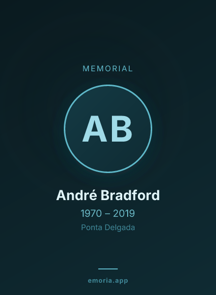 Memorial portrait of André Bradford