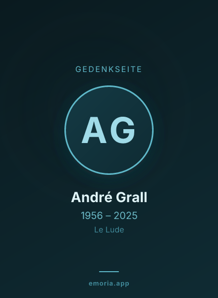Gedenkportrait von André Grall