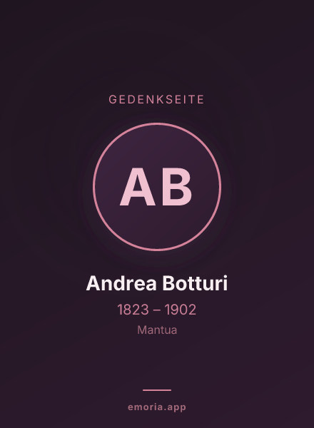 Gedenkportrait von Andrea Botturi