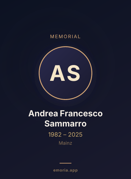 Memorial portrait of Andrea Francesco Sammarro