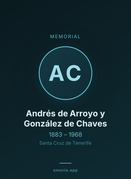 Memorial portrait of Andrés de Arroyo y González de Chaves