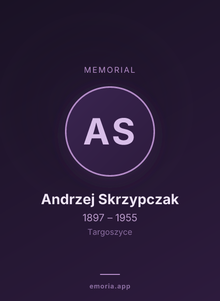 Memorial portrait of Andrzej Skrzypczak