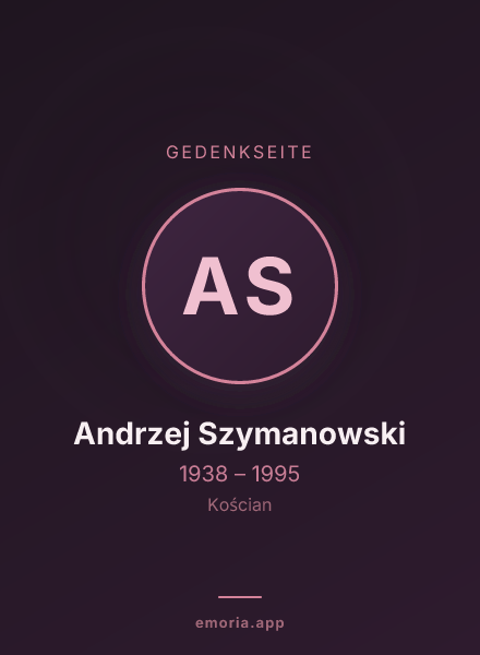 Gedenkportrait von Andrzej Szymanowski