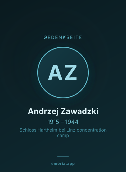 Gedenkportrait von Andrzej Zawadzki