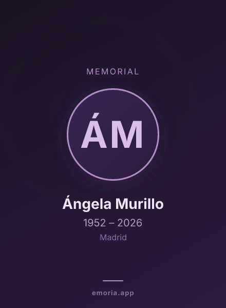 Memorial portrait of Ángela Murillo