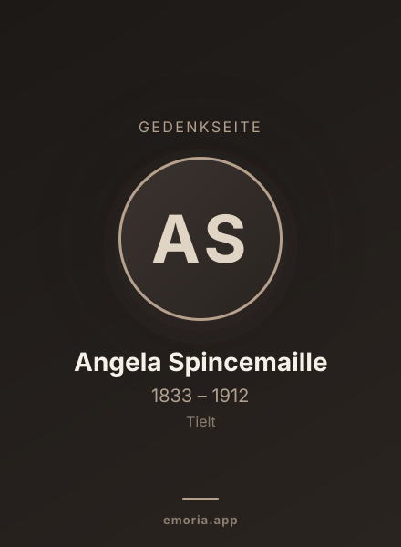 Gedenkportrait von Angela Spincemaille