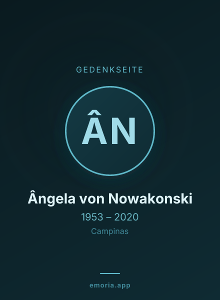 Gedenkportrait von Ângela von Nowakonski