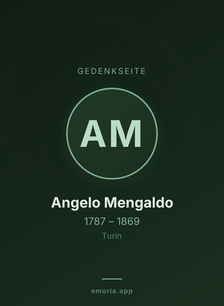 Gedenkportrait von Angelo Mengaldo