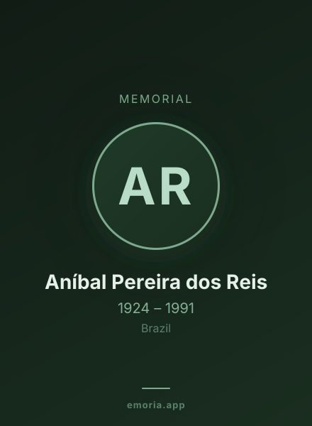 Memorial portrait of Aníbal Pereira dos Reis