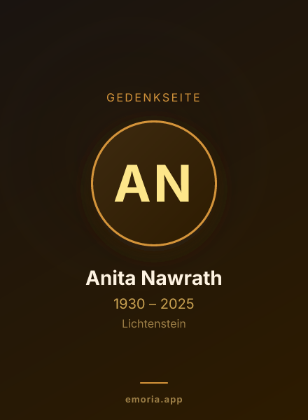 Gedenkportrait von Anita Nawrath