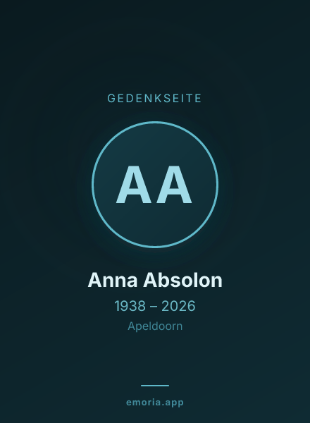 Gedenkportrait von Anna Absolon